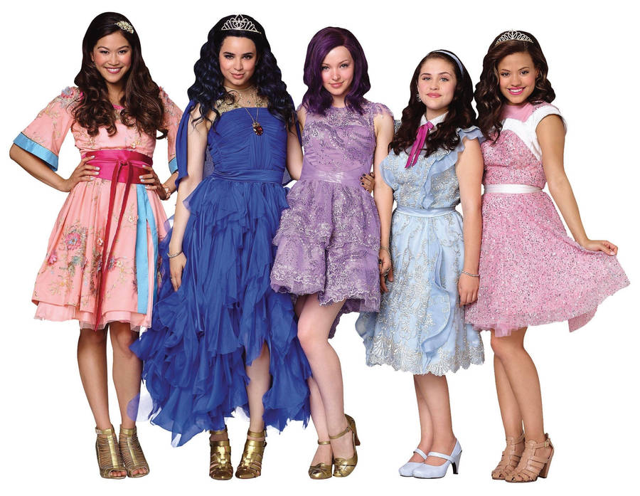 Descendants Audrey And Cast Wallpaper