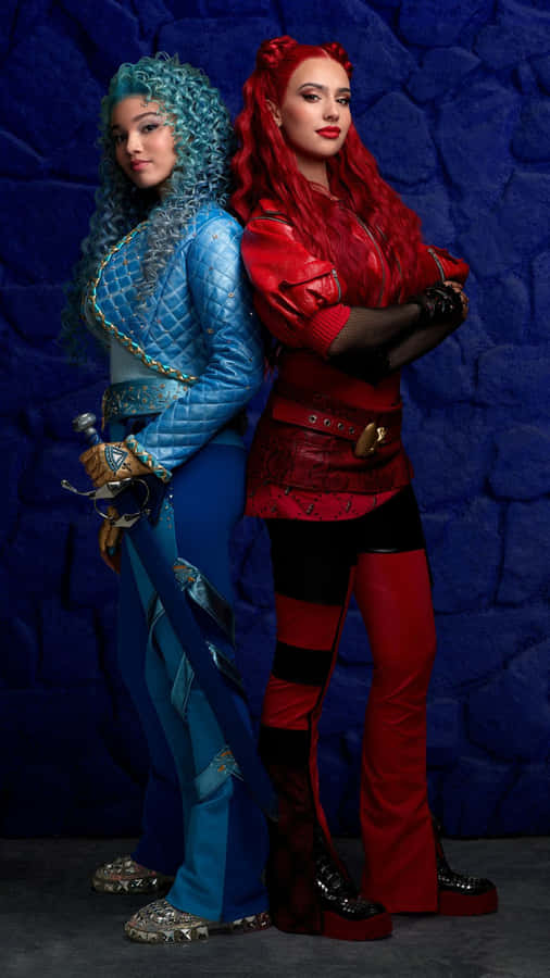 Descendants Rise Of Red Characters Wallpaper