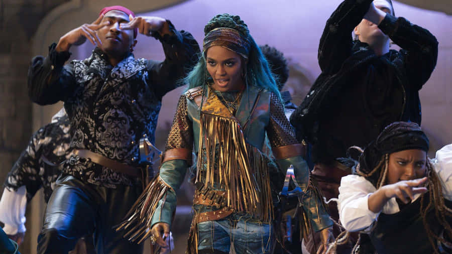 Descendants The Rise Of Red Dance Wallpaper