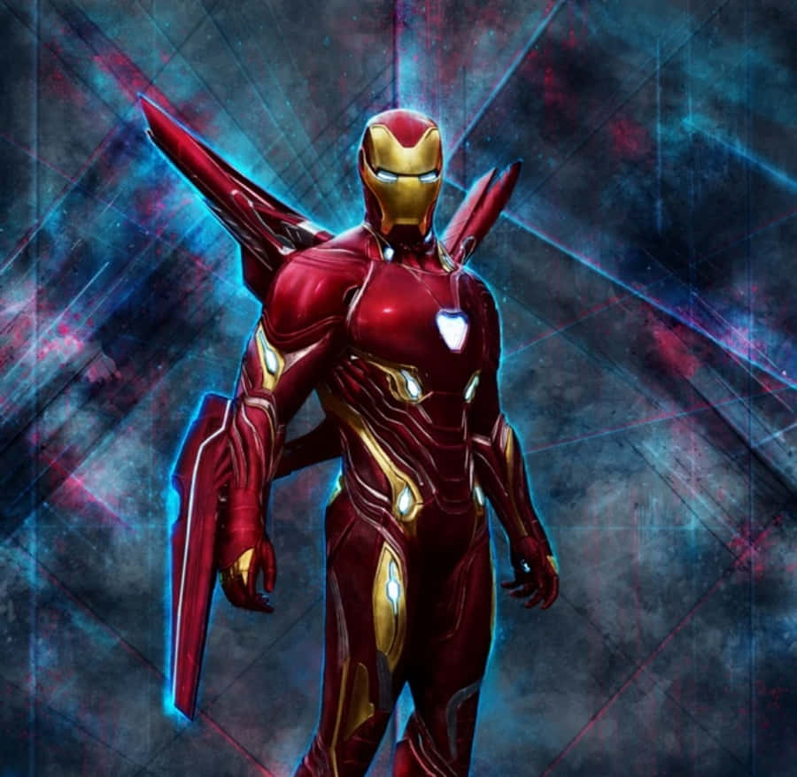 “designed For Protection And Power - The Vibranium Suit” Wallpaper