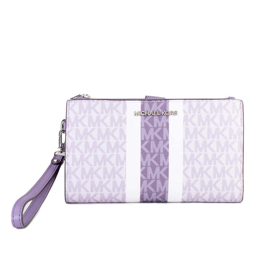 Designer Purple Stripe Wallet Wallpaper