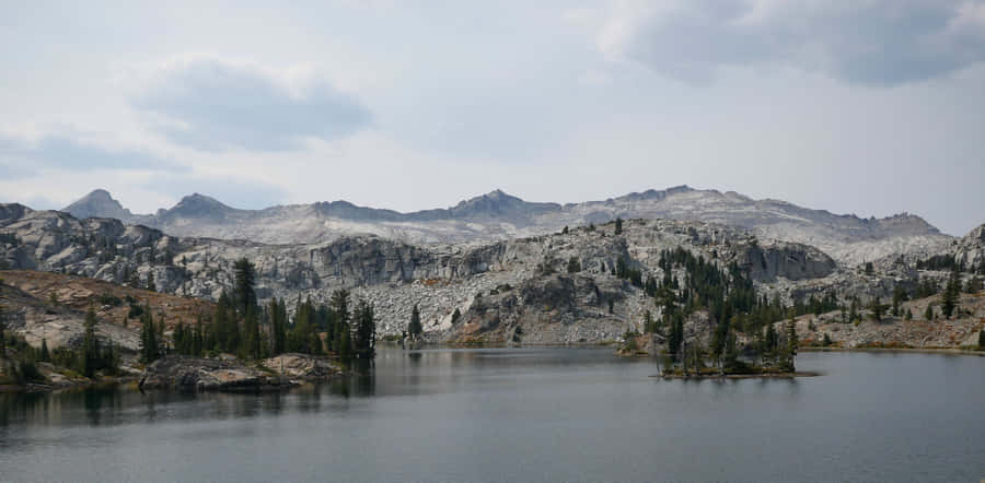 Desolate Island Lake Wallpaper