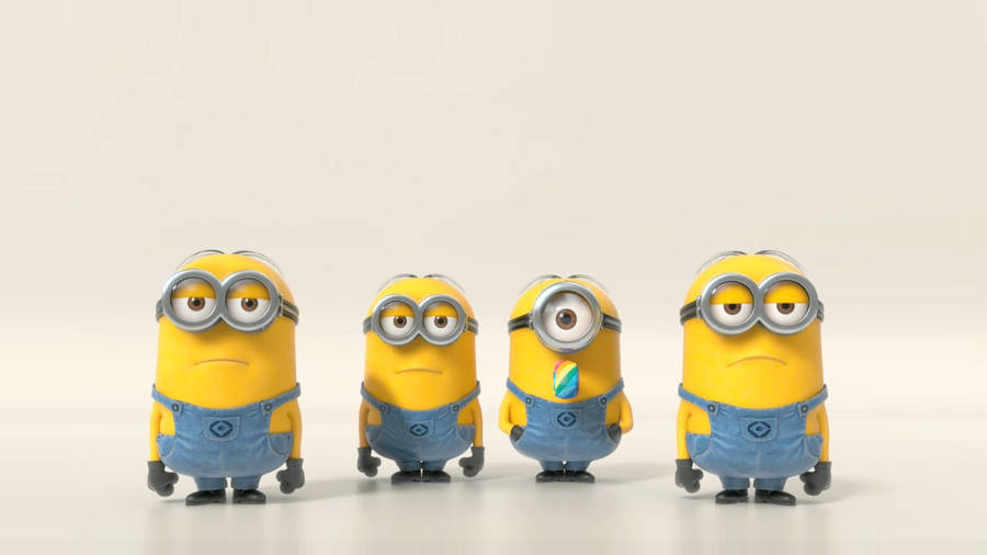 Despicable Me Smug Minions Wallpaper