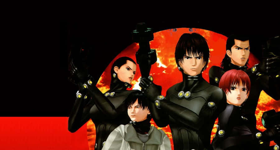 Determined Joichiro Nishi, Gantz Anime Wallpaper