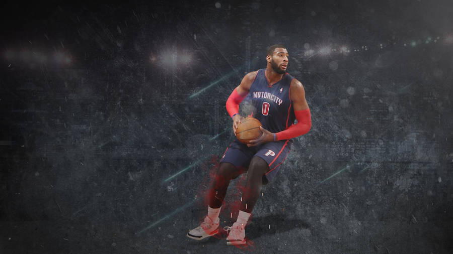 Detroit Pistons Motor City Jersey Wallpaper