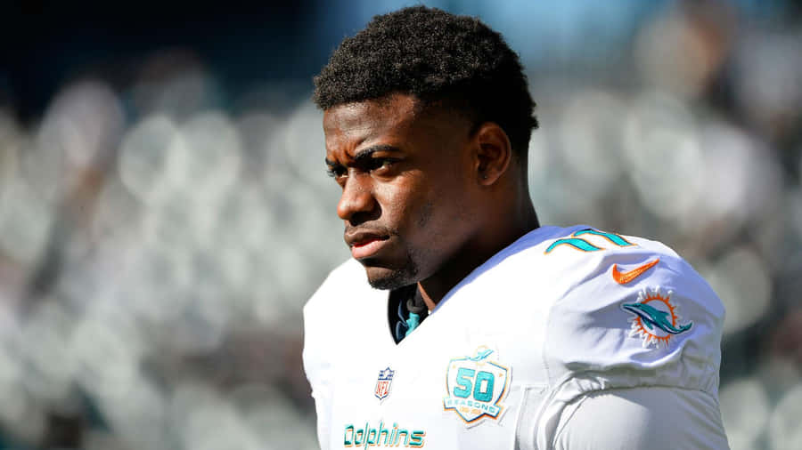 Devante Parker Miami Dolphins Sideline Look Wallpaper