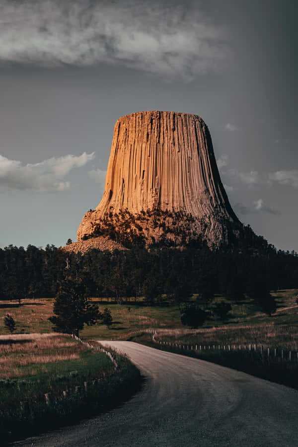 Devils Tower Nature Android Hd Wallpaper