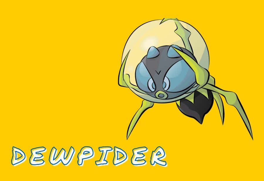 Dewpider Yellow Wallpaper