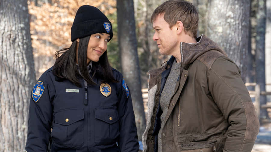 Dexter Morgan And Debra Wallpaper