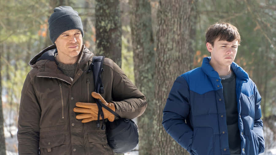 Dexter Morgan And Harrison Wallpaper