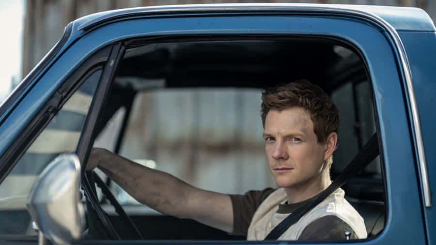 Dexter Morgan In Truck Wallpaper