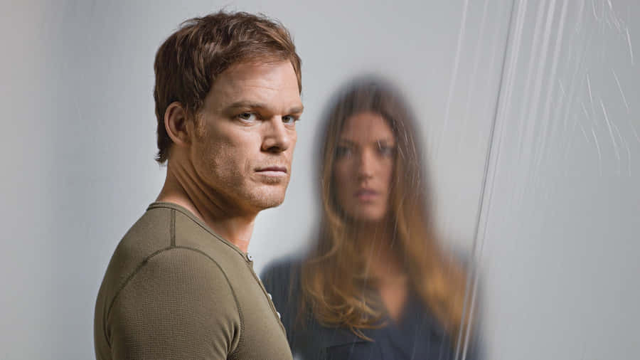Dexter Morgan Intense Stare Wallpaper