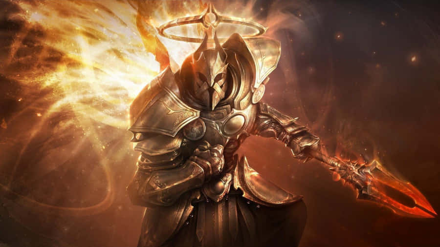 Diablo 4k Archangel Of Valor Imperius Wallpaper