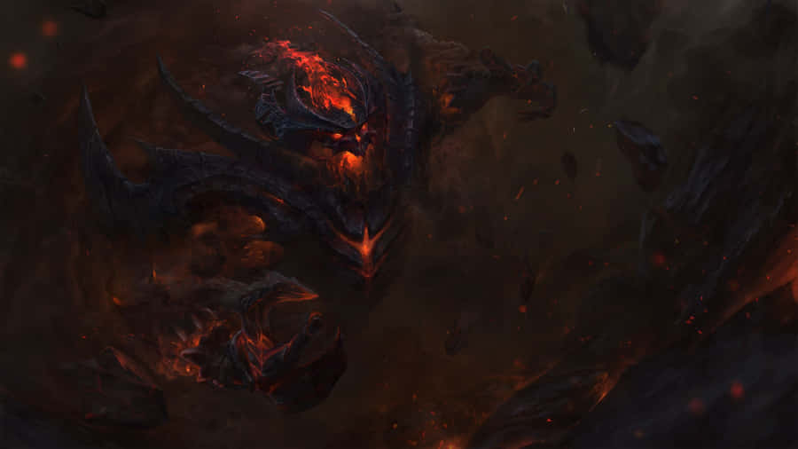 Diabolical Monster In Darkness [wallpaper] Wallpaper