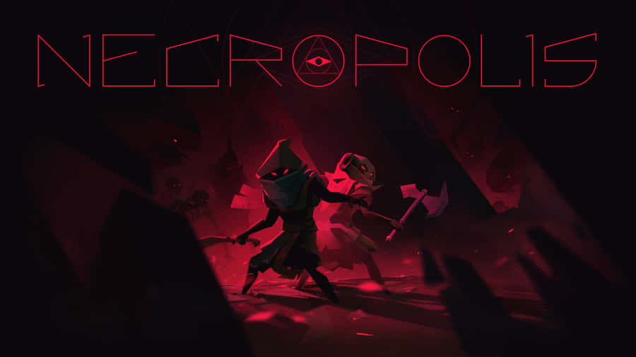 Diabolical Red Necropolis [wallpaper] Wallpaper