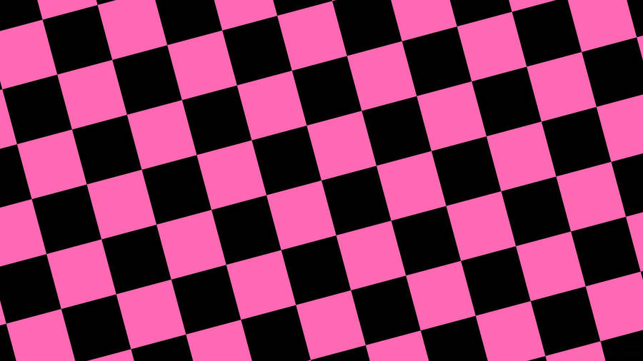 Diagonal Squares Black And Pink Aesthetic Wallpaper