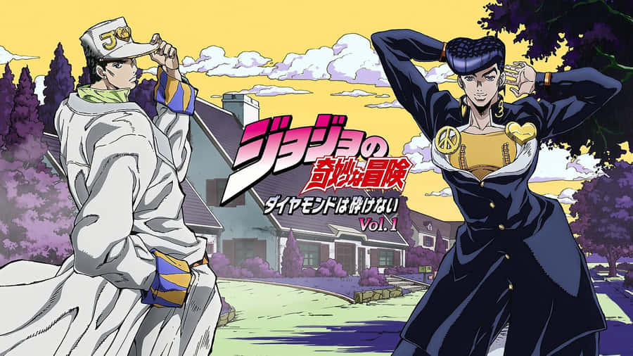 Diamond Is Unbreakable Jojo's Bizarre Adventure Characters Wallpaper