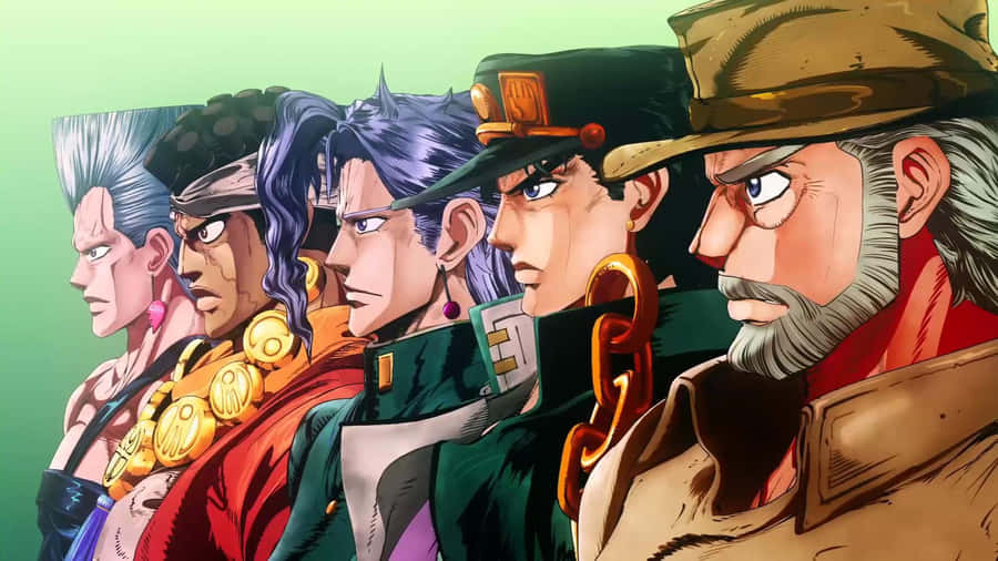 Diamond Is Unbreakable - Jotaro And Josuke Standing Tall In Morioh Wallpaper