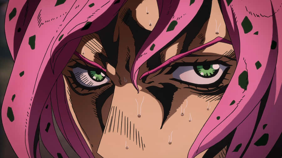 Diavolo, The Enigmatic Antagonist From Jojo's Bizarre Adventure Wallpaper