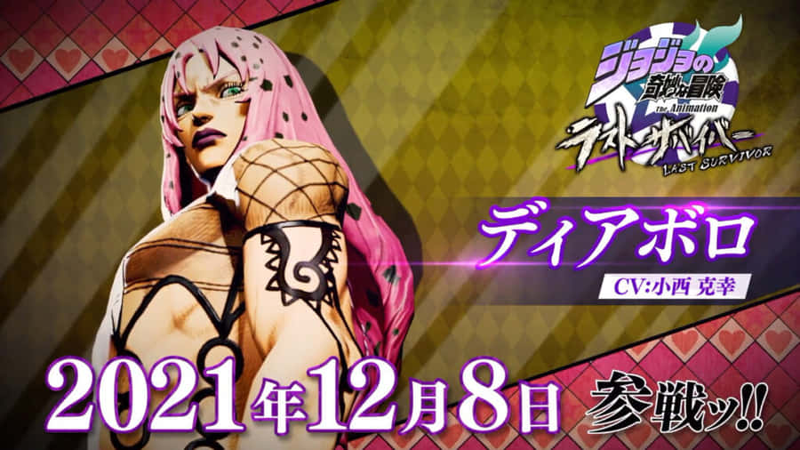 Diavolo, The Powerful Villain From Jojo's Bizarre Adventure Wallpaper