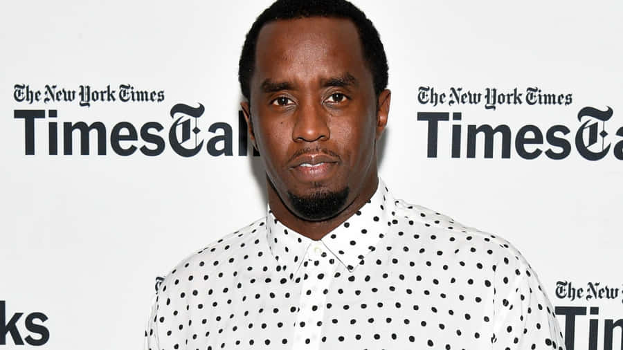 Diddy At New York Times Event Wallpaper