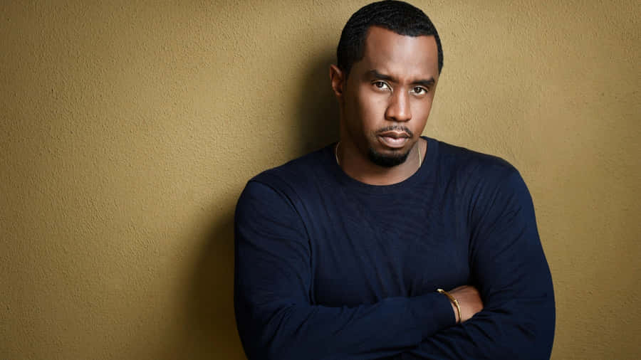 Diddy Portrait Serious Expression Wallpaper