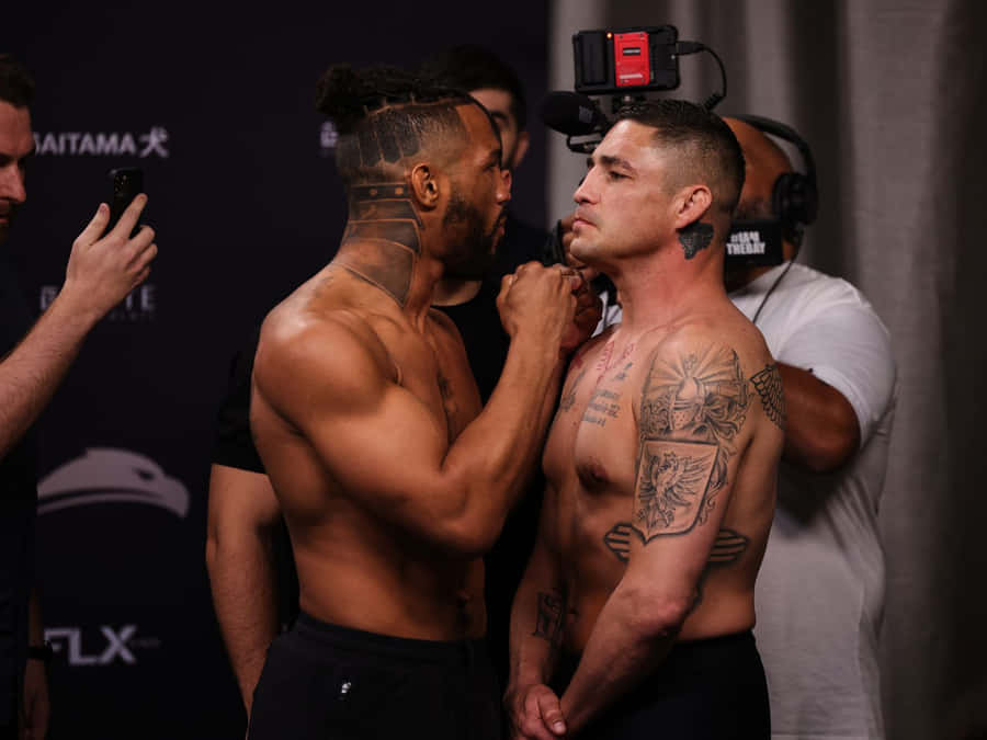 Diego Sanchez Face Off Kevin Lee Wallpaper