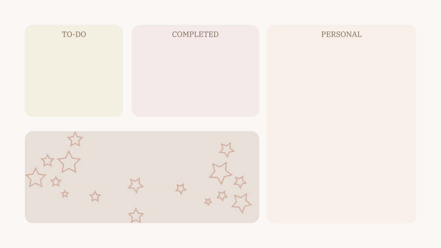 Digital Artwork Cute Desktop Organizer Wallpaper