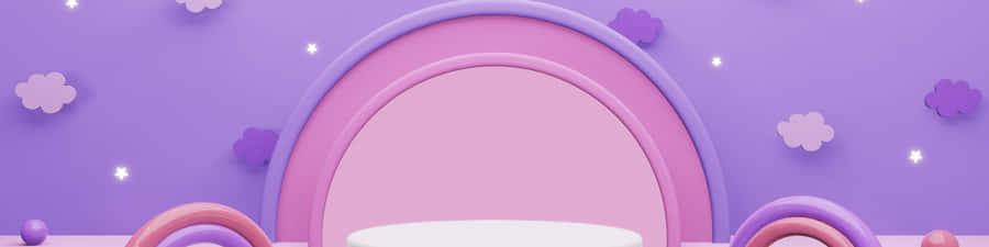 Digital Sunset Sky Wallpaper