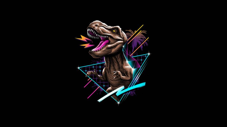 Dinosaur Digital Art Cool 4k Wallpaper