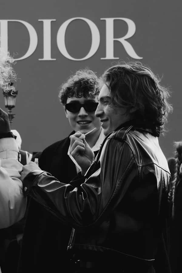 Dior Event Candid Moment Wallpaper