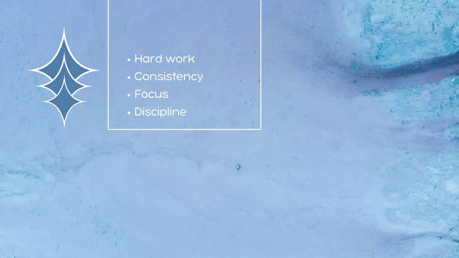 Disciplineand Focus Inspirational Concept Wallpaper