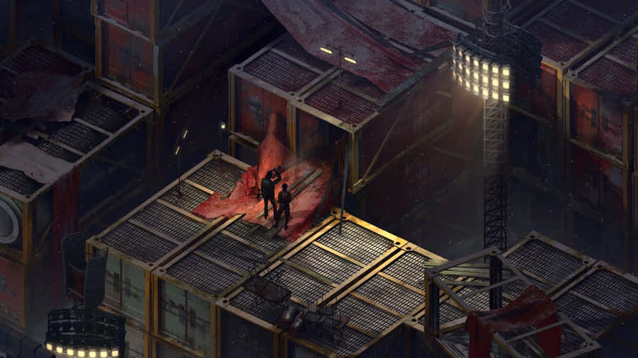 Disco Elysium Crime Scene Investigation Wallpaper