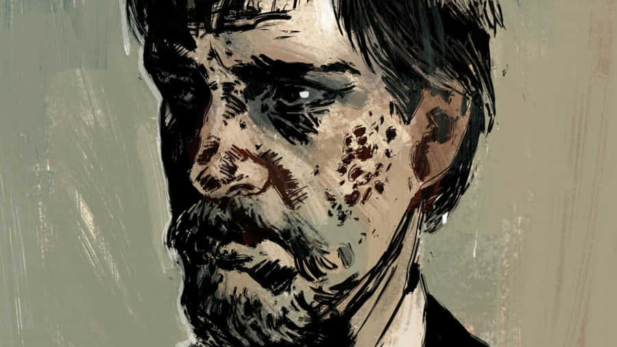 Disco Elysium Detective Portrait Wallpaper