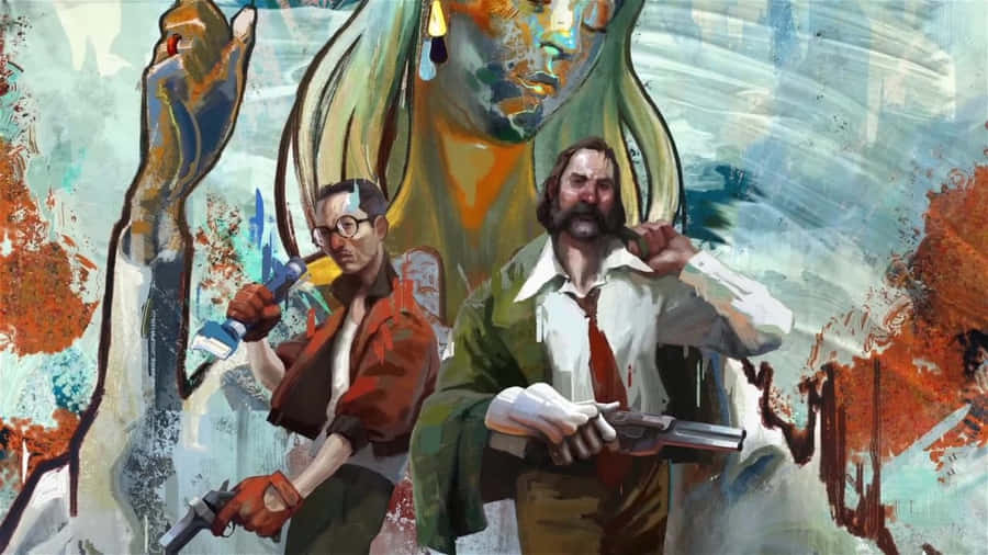 Disco Elysium Detectives Artwork Wallpaper