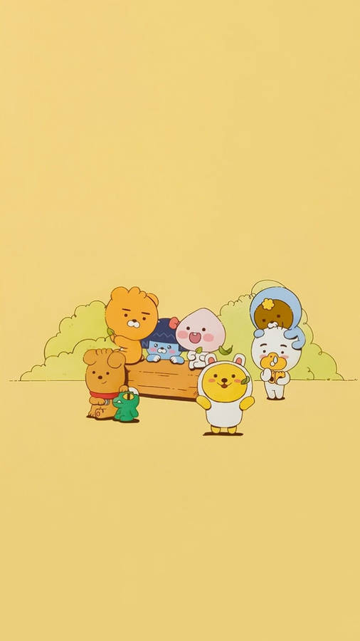 Discover A Cute And Aesthetically Pleasing Pastel World. Wallpaper