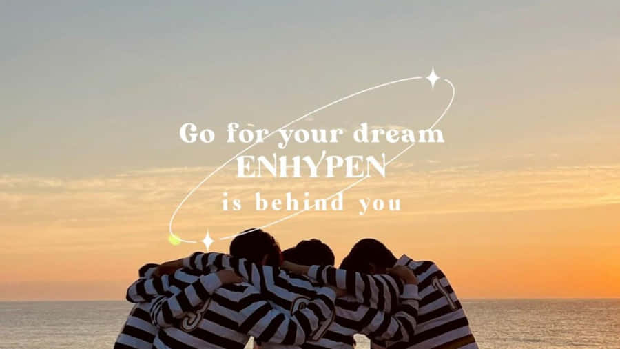 “discover The Magic Of The Enhypen Laptop – Redesigned For Maximum Performance” Wallpaper