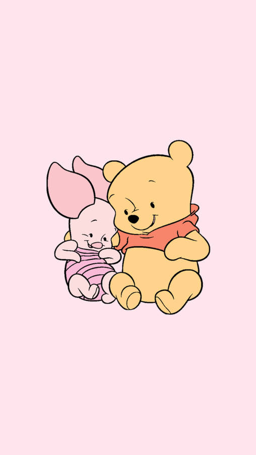 Disney Winnie The Pooh And Piglet Wallpaper