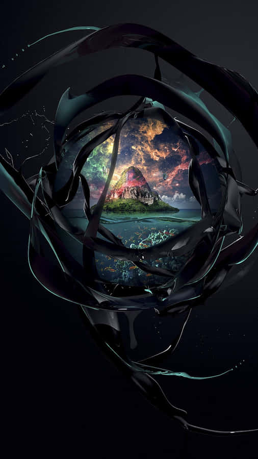 Distinct Background In A Rose Wallpaper