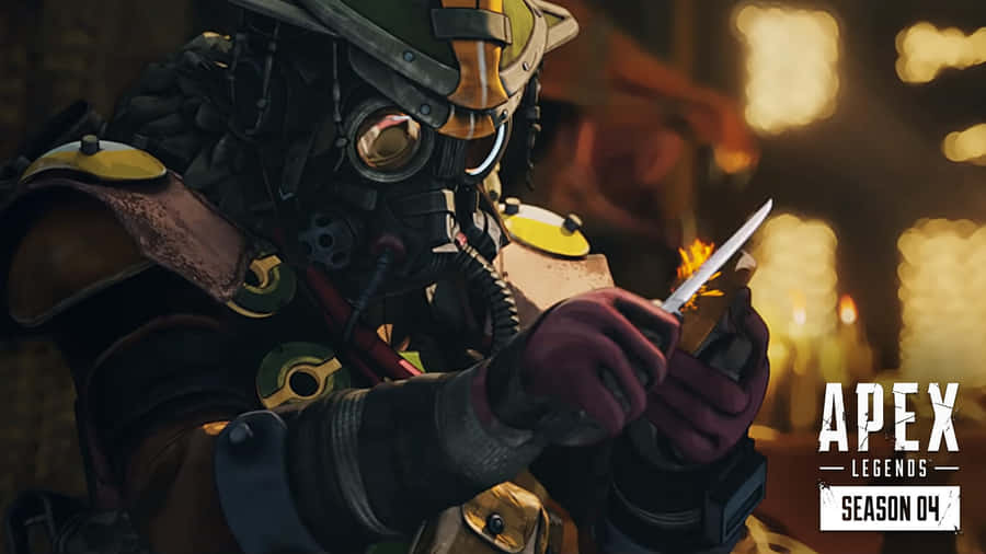 Dive Into Battle With Apex Legends' Legendary Hunter, Bloodhound. Wallpaper