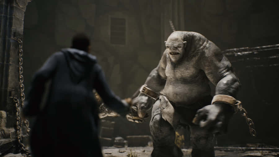 Dive Into The Magical World Of Harry Potter Game Wallpaper