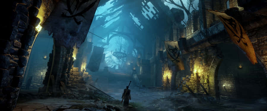 Dive Into The Uncharted Depths Of Space Wallpaper