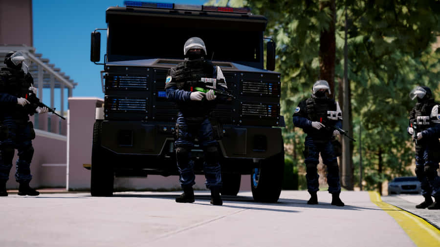 Doc Healing An Injured Teammate In Rainbow Six Siege Wallpaper