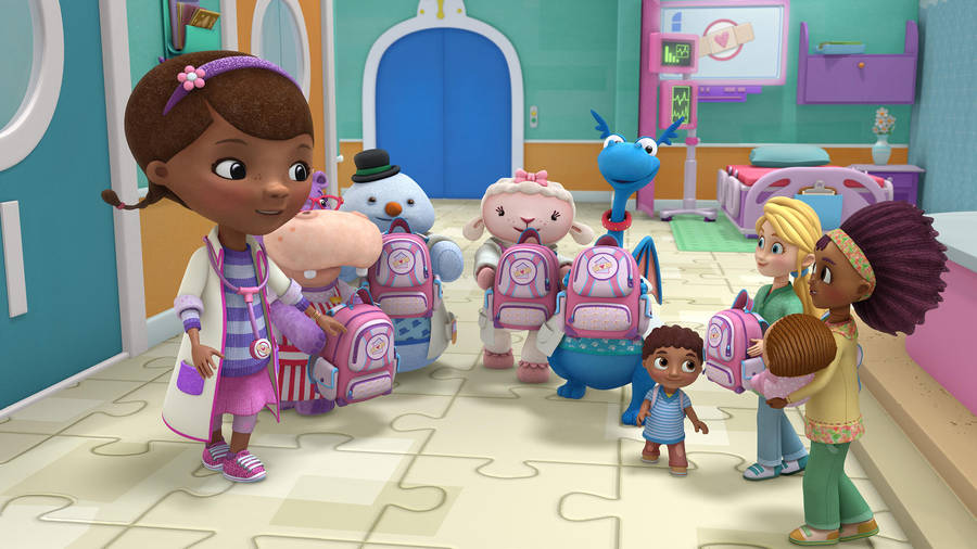 Doc Mcstuffins Patients Wallpaper