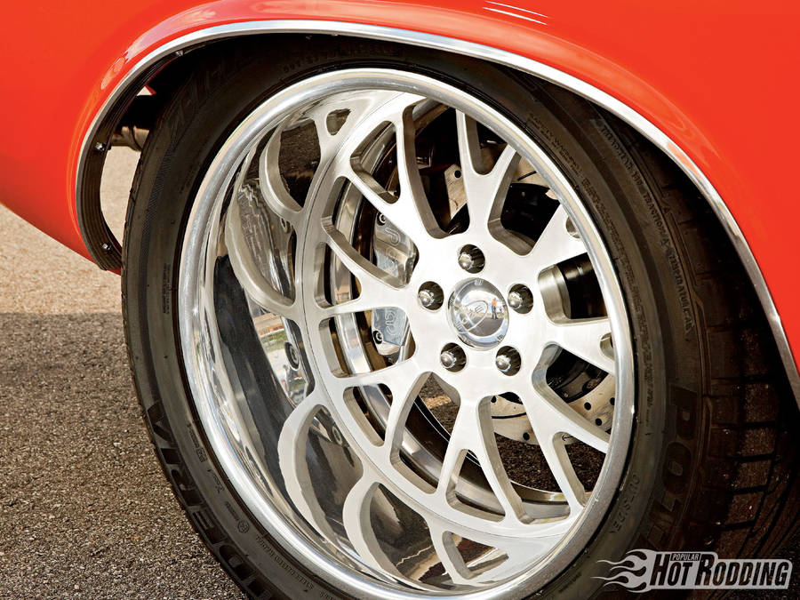 Dodge Challenger Chromed Rims Wallpaper