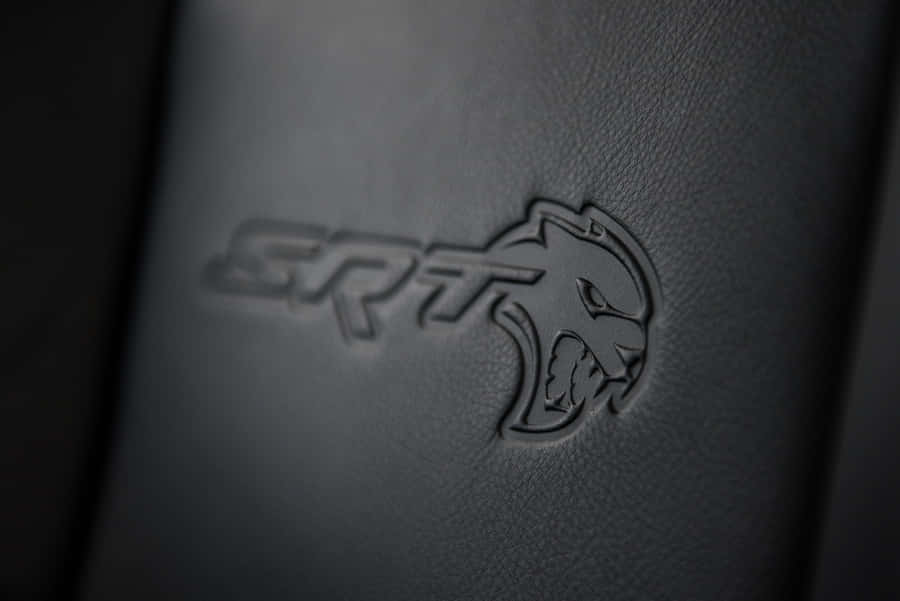 Dodge S R T Hellcat Redeye Embossed Logo Wallpaper