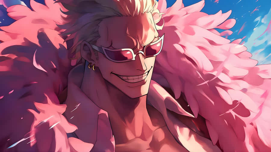 Doflamingo The Ruthless Villain Wallpaper
