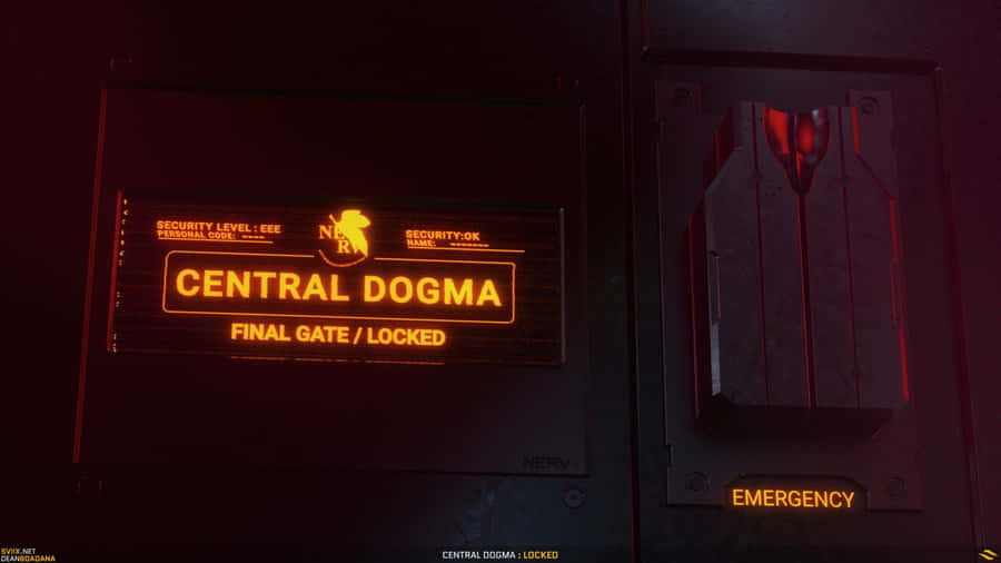 Dogmatic Gate Security Interface Wallpaper