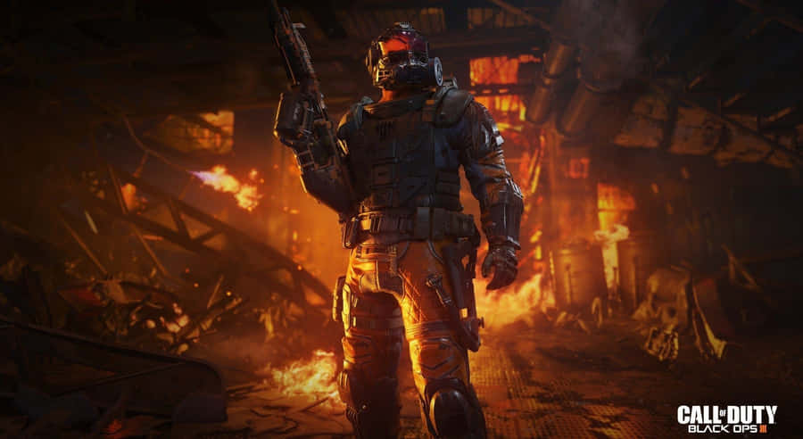 Dominate The Battlefield In Black Ops 3 Wallpaper