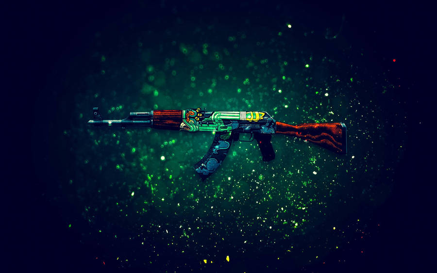 Dominate With The Ak-47 In Counter-strike: Global Offensive Wallpaper